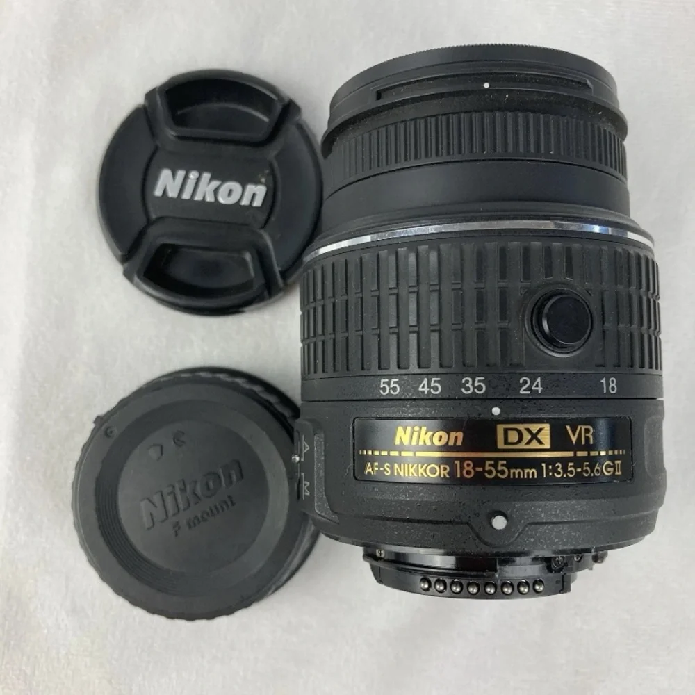 Nikon D3400 DSLR Camera w/ 18-55 Lens, SD, Strap, Battery, Charger (7.3K Shots)